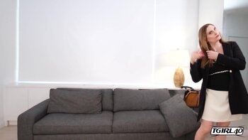 Absenti's Sizzling Solo: Wild Redhead Masturbation Delight