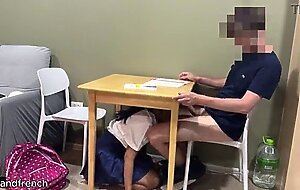 18yo thai student suck her english teacher