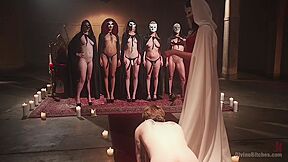 Daisy Ducati, Cherry Torn And Mona Wales - The Secret Femdom Society Of Prostate Milking