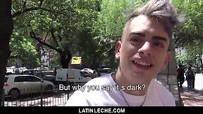 First time latin leche: muscle stud gets plowed and swallows cum