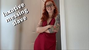 mean domme makes you her panty messing laxative slave - HD