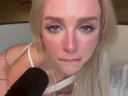 POV ASMR Sex Roleplay. Sucking, Riding, Wet Pussy Sounds & Cumming All For You - Remi Reagan