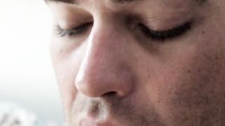 SOAKED IN LUST Brooding Young Stud Seduces Himself with Sensual Bath Routine Before UNLEASHING FOUNTAINS OF CUM!