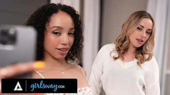 Alexis Tae & Anna Claire Clouds - Blonde Babes' Sizzling Selfie Session