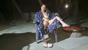 Real Amateur Dogging Hotwife Invites Stranger to Fuck Her Outdoors.