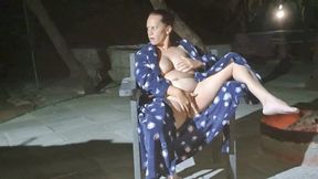 Real Amateur Dogging Hotwife Invites Stranger to Fuck Her Outdoors.