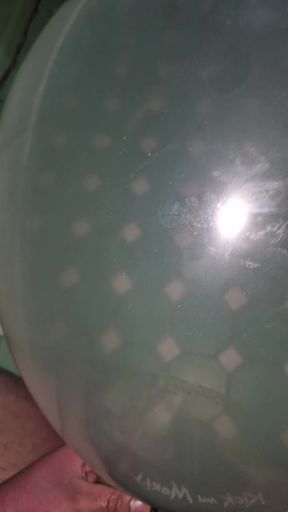 Cum Inside the Clear Balloon