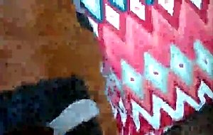 Phat ass in red stockings fucked intense ! cum in ass crack