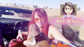 My old teacher gives me head in public