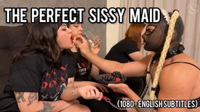 Goddesses Venus Dee, Bimby And Nara Turn Slave Into Sissy Maid And Feed Him Crushed Fruits