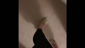 Heel walk and dangle