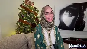 Student seduces hot wife professor in hijab