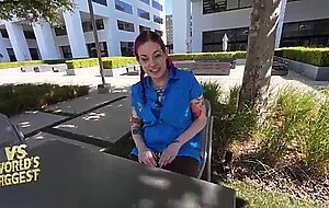 Walmart cashier anal fucks 2 huge cocks on her lunchbreak covered in cumshots - vs worlds biggest
