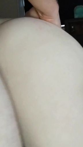 OMG I'm gonna cum . hot milf with big ass fucked doggystyle creampie orgasms loud moaning cumming   Clip 1