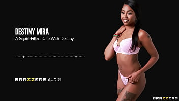 A Squirt-Filled Date With Destiny Destiny Mira / Brazzers/ Enter XVPROMO on official site for discount