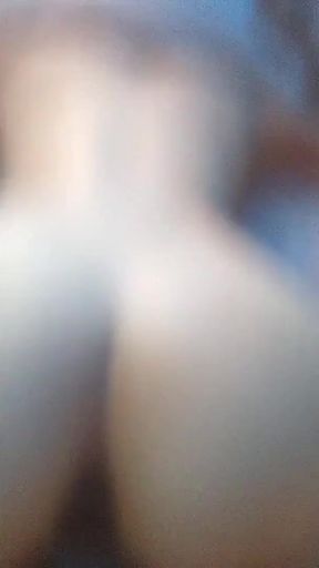 Sex in the morning. Slut wife gets milk on her back in a morning show   Clip 2