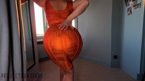 hot lady in tight bodycon dress fucked standing doggystyle risky sundowner window - projectfundiary