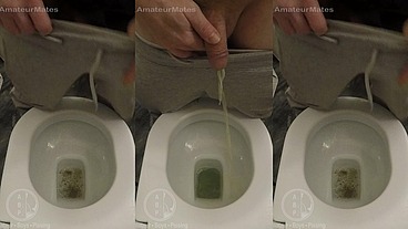 Amateur Boy Caught Pissing at His Friend’s House