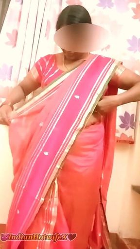 Tamil Horny BBW Wife Latha Nude Saree Tease & Romance with Cuck Hubbys Friend! Indianhotwifex