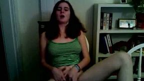 I finger fuck my delicious pussy in front of my webcam