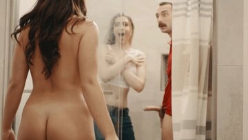 Sick perv bareback bangs his Trans babysitter