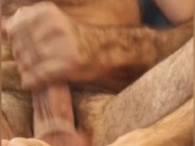 Masterbate, taste my pre cum and cum on my cock