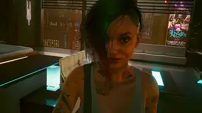 Judy Alvarez Receives Sensual Animated Oral Pleasure in Cyberpunk 2077 Fantasy