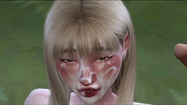 Abby is the main event after the cheerleading tryouts and is gangbanged by the whole football team.
