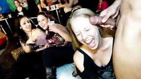 ”Horny ladies waiting to suck meat”