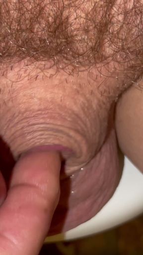 Playing with my tiny cock   Clip 1