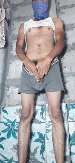 Cumshot Big Cock Standing Indian Boy
