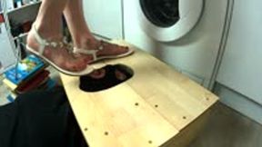 Human tongue shoe shine machine 6 cam1 FHD AVI