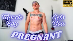 Romantic Dominant Partner Impregnates You - Jaq Quicksilver fills you with cum and makes you pregnant - soft dom, mpreg, impregnation fantasy, roleplay, muscles, eye contact - 1080p WMV