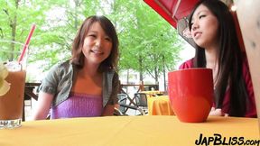 Adorable Japanese Models Engaged Intimately at Home