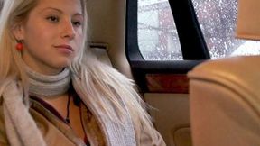 ”Gas station quickie with blonde teen”