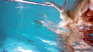 Two Hot Lesbians in the Pool