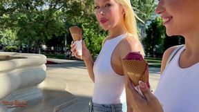 blonde goddesses greta foss & vera jarw milk mr. texas s huge dick raw