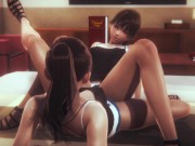 Asian Campus Lesbian Up Skirt Tribbing