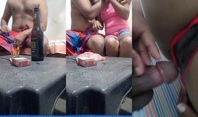 අල්ලපු ගෙදර මල්ලිගෙ වයිෆ්ට හිකුවා බයයි අයියේ කිය කියා කාරි ටික මූනෙම ගාගත්තා පට්ට කද brother waif lo - Unexpected Encounter with Brother's Wife: A Thrilling Experience with SamithU1024