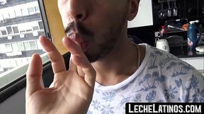 LecheLatinos.com - Another straight Latino caught and raw fucked in a steamy pickup