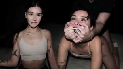 Matt and Mila team up to take on another guy, leaving the poor girl alone