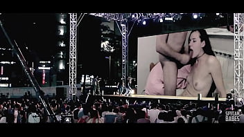 PORN FILM FESTIVAL shows to the audience how I fuck my stepdaughter.