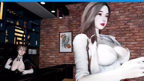 3D Animated Slut Wife Gets Double Penetration from a Sexy Shapeshifter