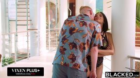 BLACKED Cute Little Hotwife Eve Sweet Gets BBC Tag-Teamed For Hubby