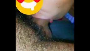 Me la chupa la tragona y casi no aguanto!!