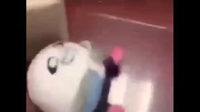 Fat sans plushie singing