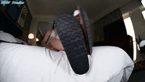 GIGANTIC size 13 in socks! Part 3 - MP4