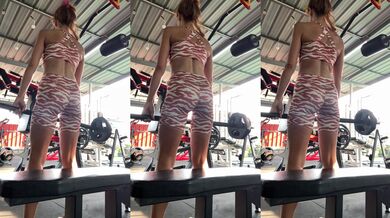 Stretching this tight redhead hole to take your massive load after gym