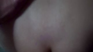 Wife Shaves Her Pussy, Fucked in the Ass, Pisses and Drinks Cum