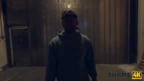 Watch Christina Santes get caught playing with herself & get drilled by Michael Fly's big cock